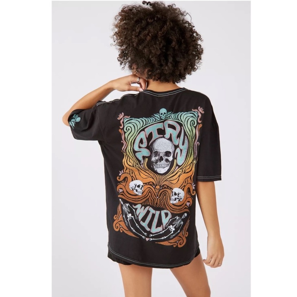 UO Project Social T Stay Wild T-Shirt Dress